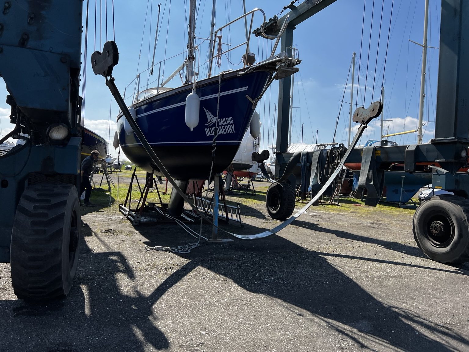 Bluebaerry im Travelift