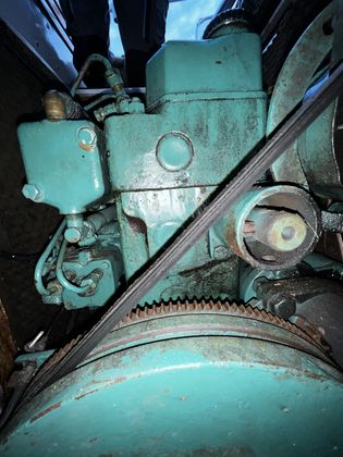 Keilriemen und Lichtmaschine des Volvo Penta