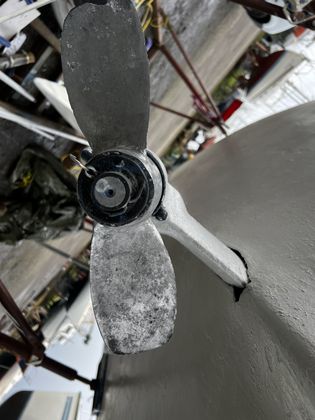 Propeller mit neuer Beschichtung